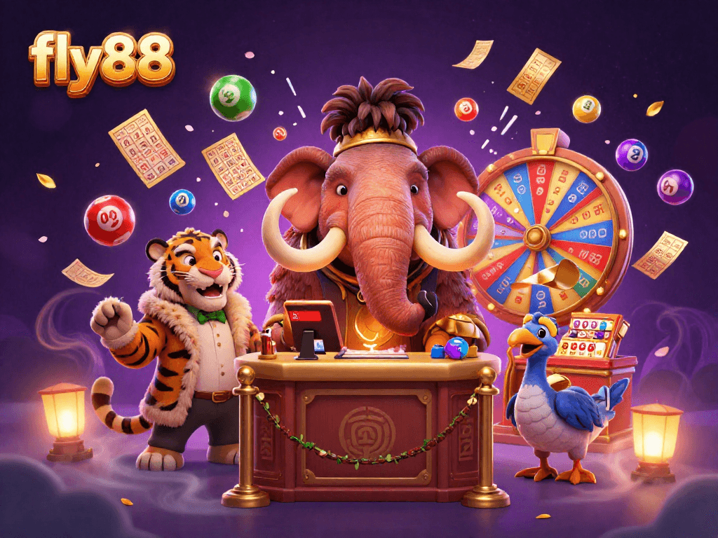 Fly88 offers vibrant, engaging lottery excitement with bold visuals and dynamic elements.