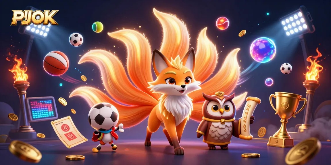 Experience thrilling gameplay at PJOK with vibrant characters, dynamic sports elements, and excitement in every interaction.
