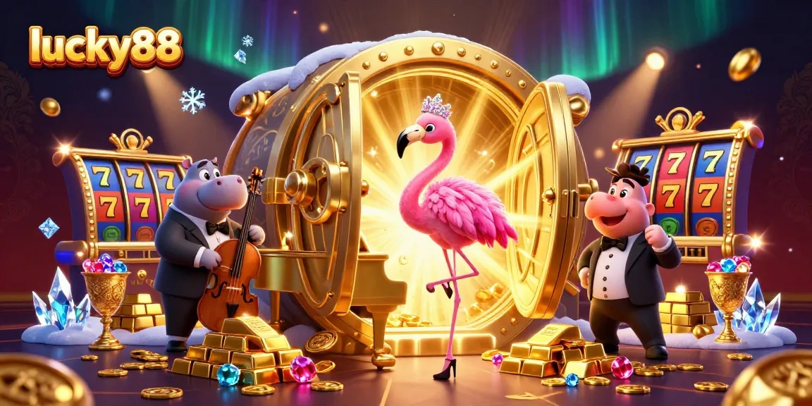 Experience thrilling gameplay with lucky88 featuring dazzling casino elements and vibrant characters.