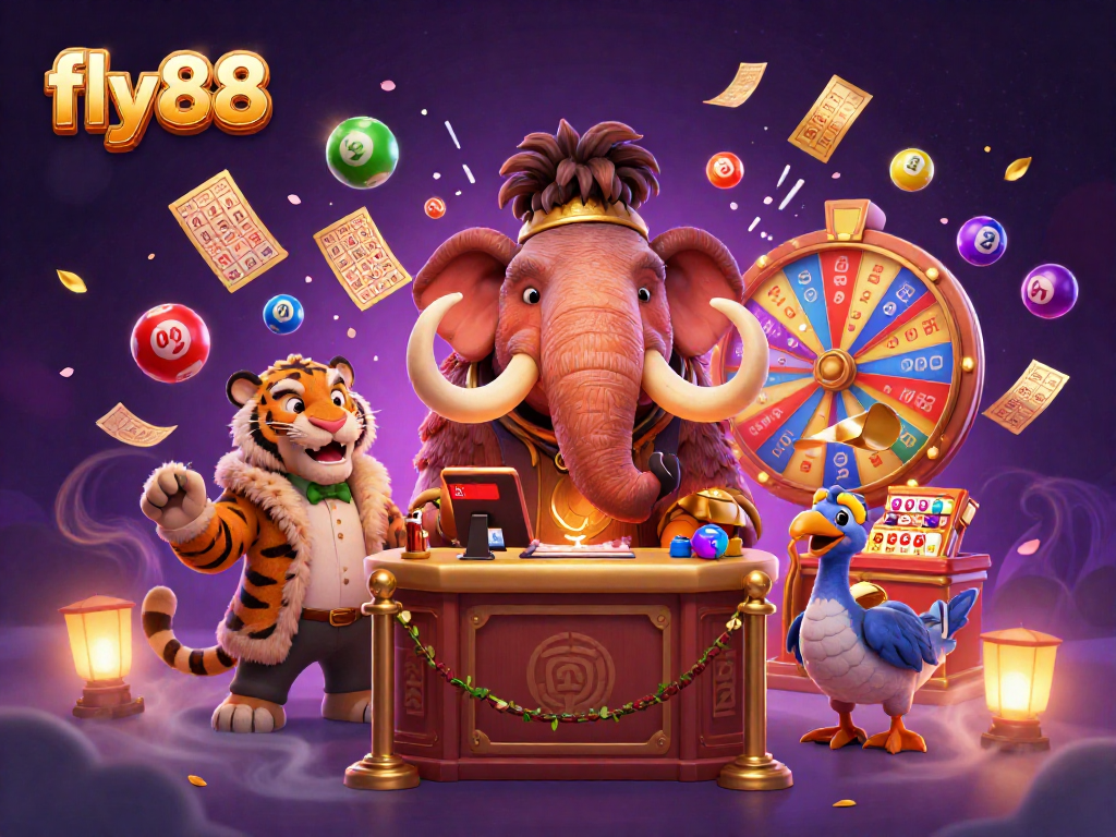 Fly88 offers vibrant, engaging lottery excitement with bold visuals and dynamic elements.