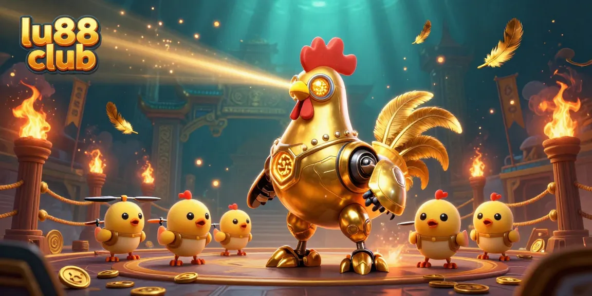 Win big at lu88 club with an exciting 3D illustration of a unique casino experience.
