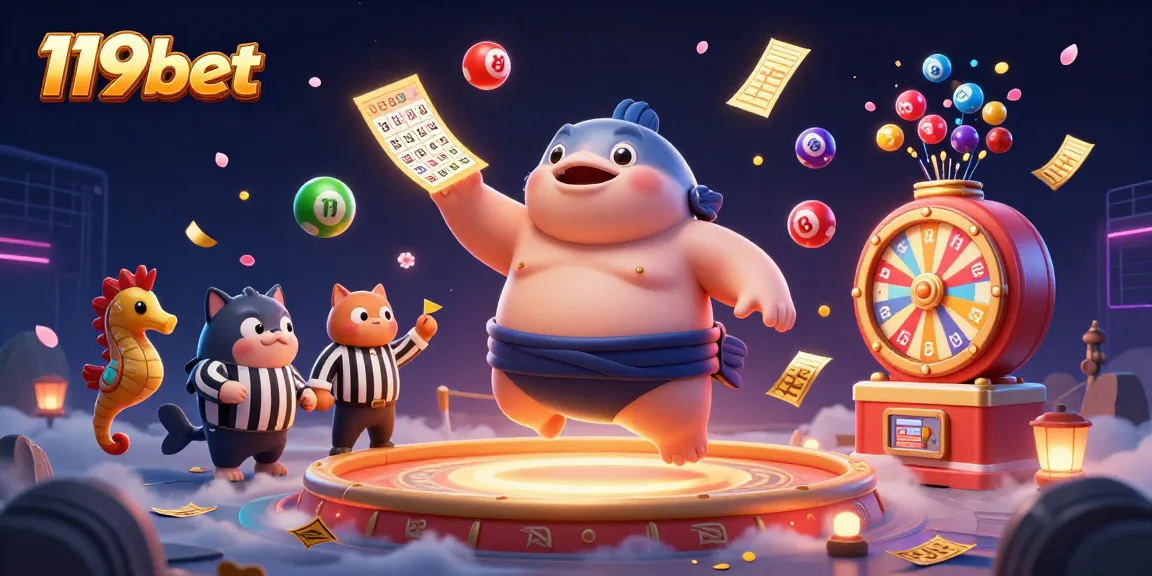 Experience the excitement of betting at 119bet with vibrant lottery elements, perfect for casino enthusiasts.