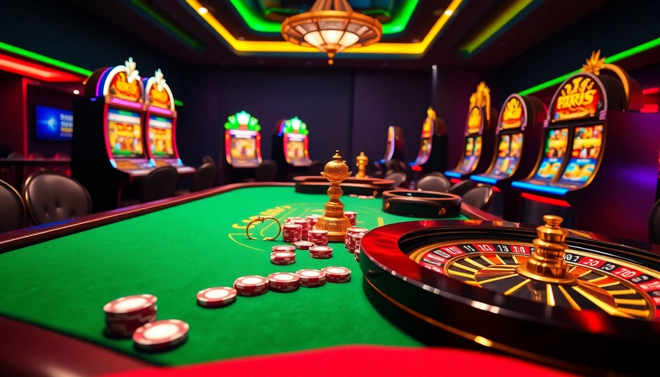 Experience the thrill of winning at L567 with dynamic gaming action and luxurious casino elements.