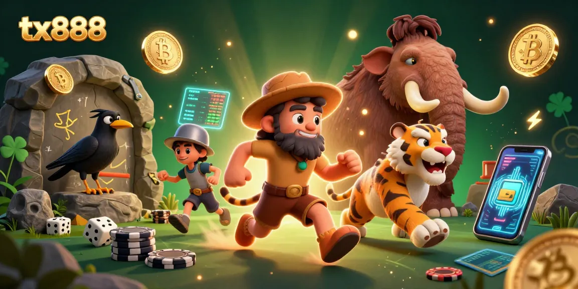 Experience excitement at tx888 with engaging characters in a vibrant casino scene.