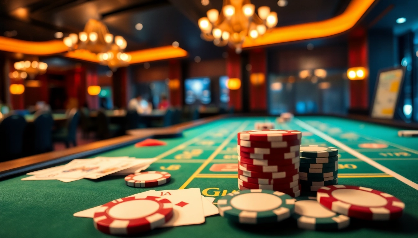 Gagnez avec des jeux de casino en ligne argent réel sur une table élégante.