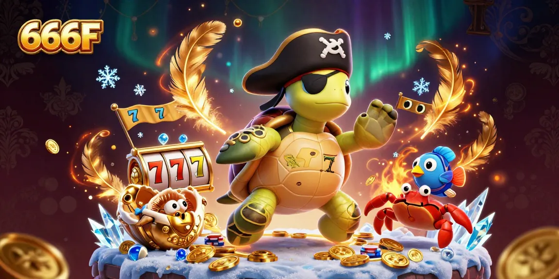 Experience thrilling gameplay at 666F with vibrant characters and dynamic casino elements.