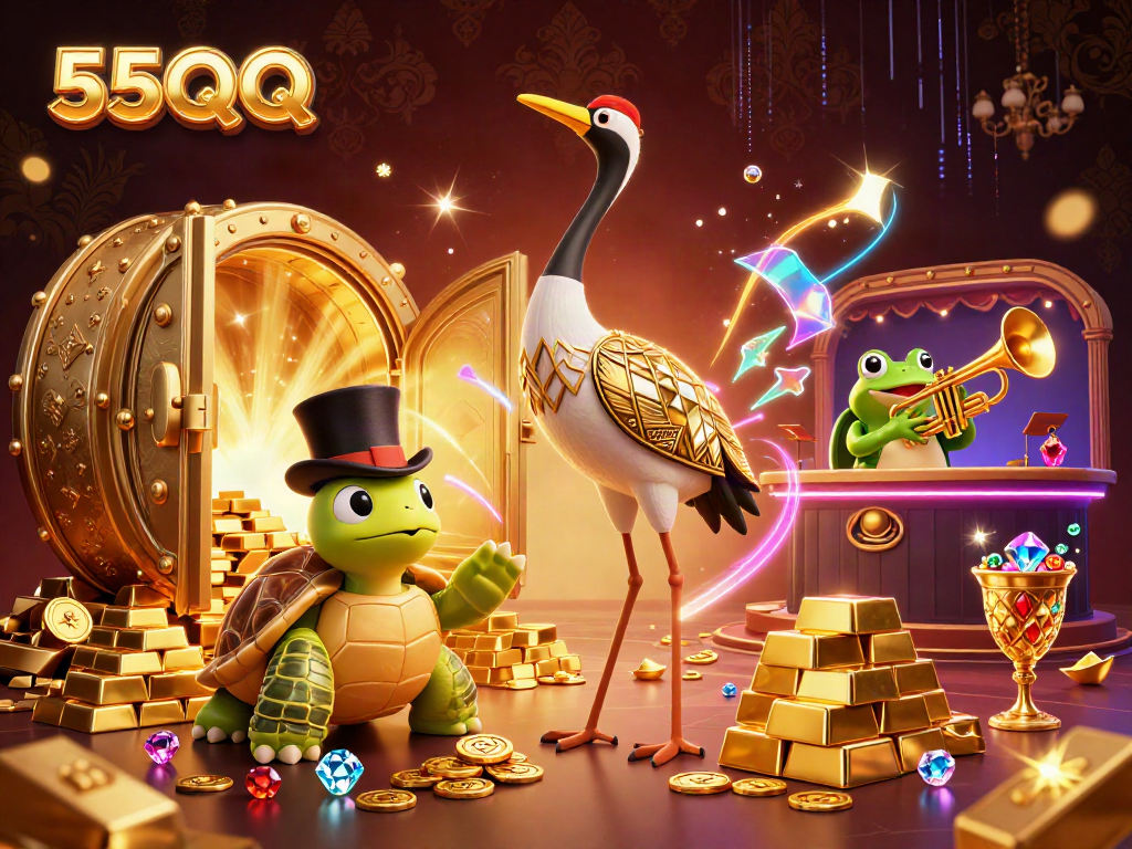 Engage in thrilling gaming experiences with 55QQ's vibrant casino scene full of riches and excitement.