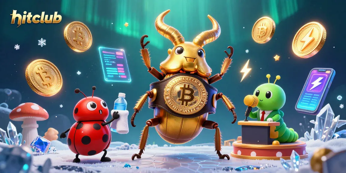 Engage in thrilling games at hitclub with vibrant 3D characters, neon coins, and extensive casino elements.