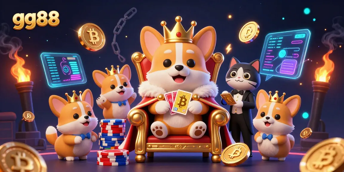 Experience exciting wins with gg88 at this vibrant 3D casino scene featuring captivating characters.