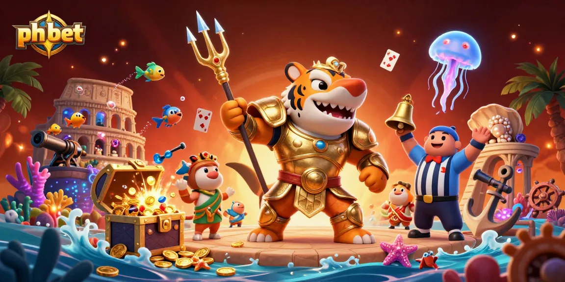Try ph bet for thrilling underwater casino games with vibrant cartoon visuals and engaging elements.