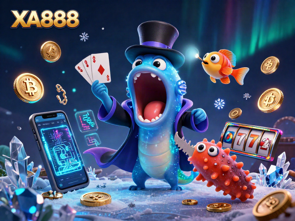Engage in thrilling games at XA888, featuring dazzling slot machines and a magical underwater spectacle.
