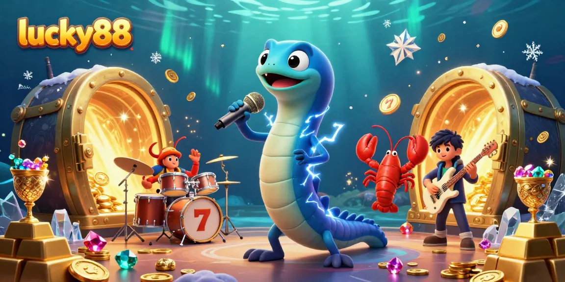 Players enjoy lucky88 amidst vibrant underwater casino visuals and dazzling treasures.