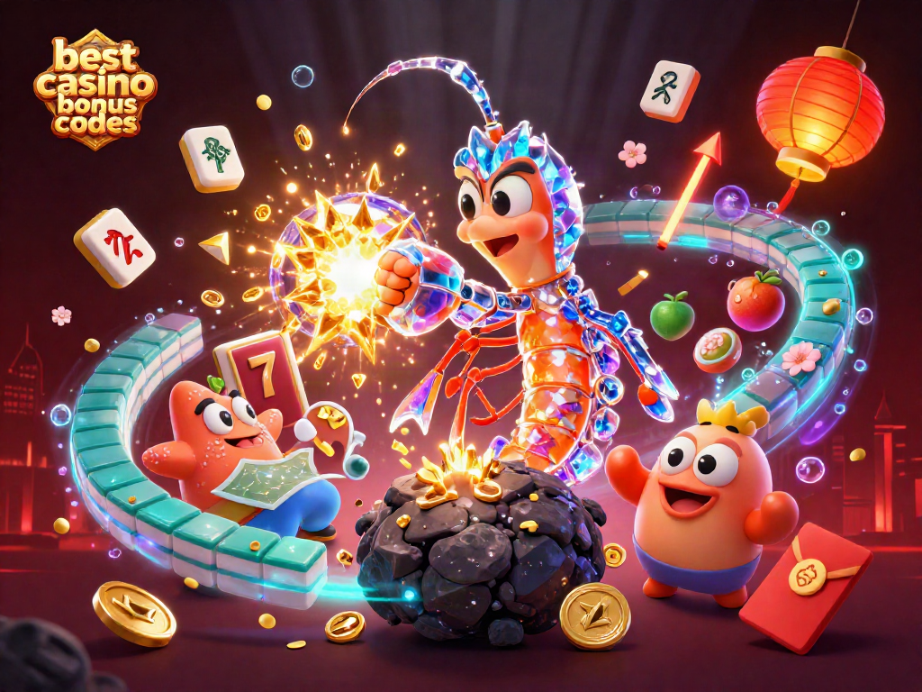 Experience the excitement with the best casino bonus codes displayed in rich, dynamic illustration.