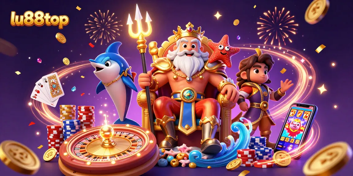 Experience thrilling gameplay as lu88top offers casino adventure with Neptune and vibrant gaming elements.