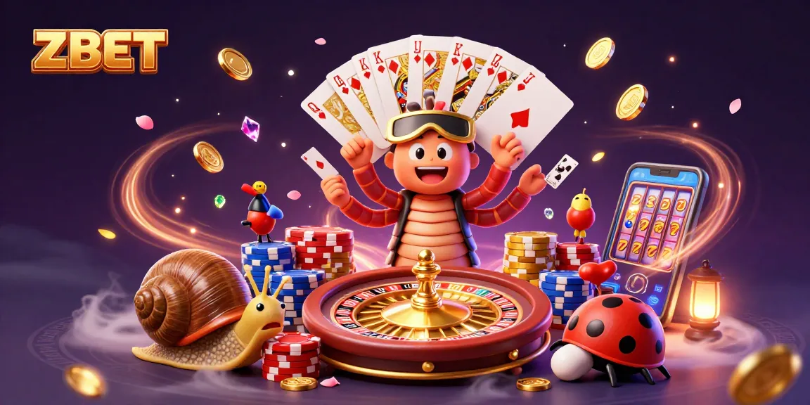 ZBET enhances your online gaming experience with thrilling visuals of a vibrant casino scene.