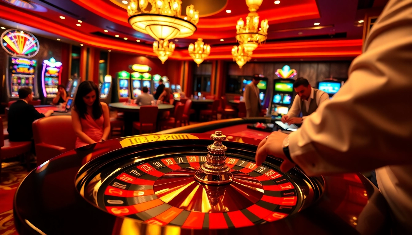 Experience thrilling gameplay at 123ga.com with vibrant casino tables and live dealers.