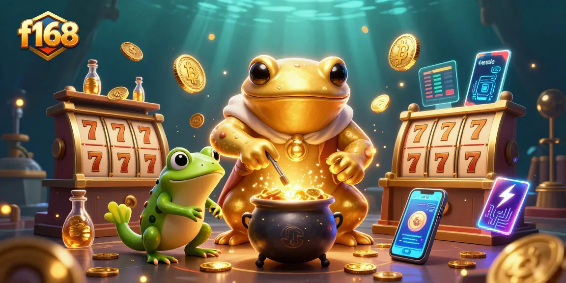 Experience thrilling wins at f168 with a dynamic illustration showcasing casino action and vibrant gameplay.