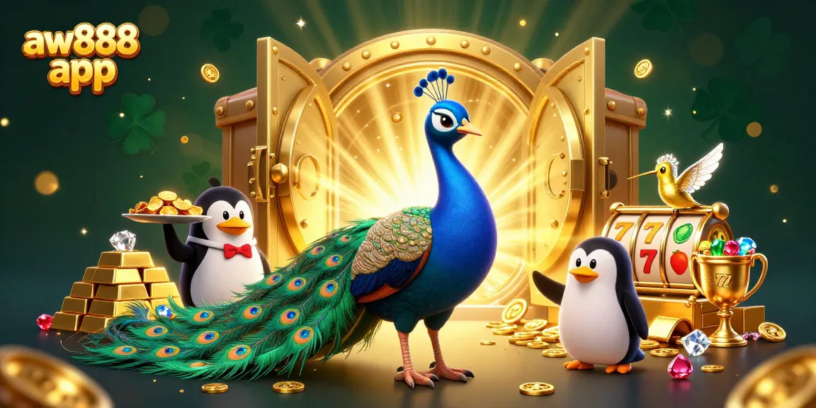 Experience thrilling gameplay with the aw888 app featuring vibrant casino elements and unique characters.