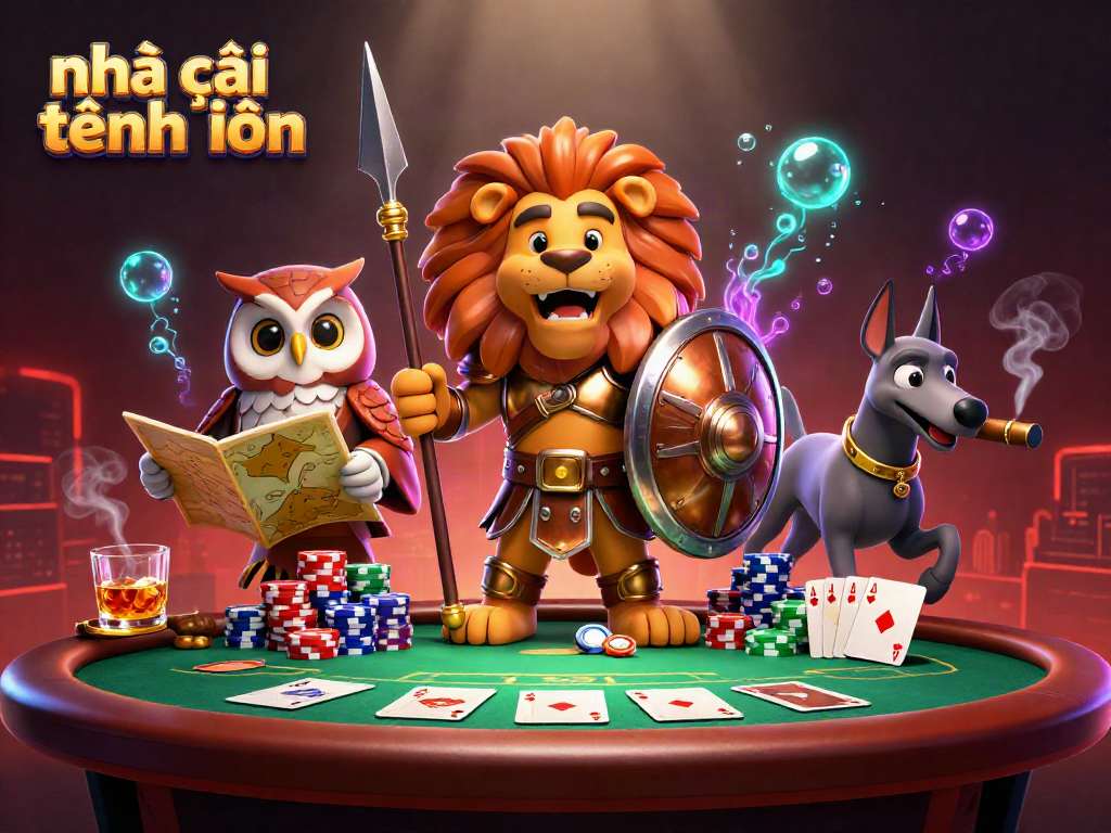 Engage with top nhà cái tặng tiền through thrilling poker scenes and strategic gameplay elements.