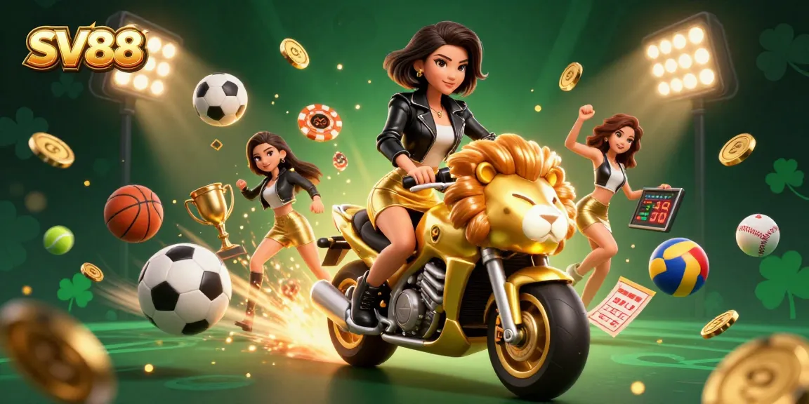 Experience thrilling gaming at SV88 with an exciting casino scene full of dynamic elements.
