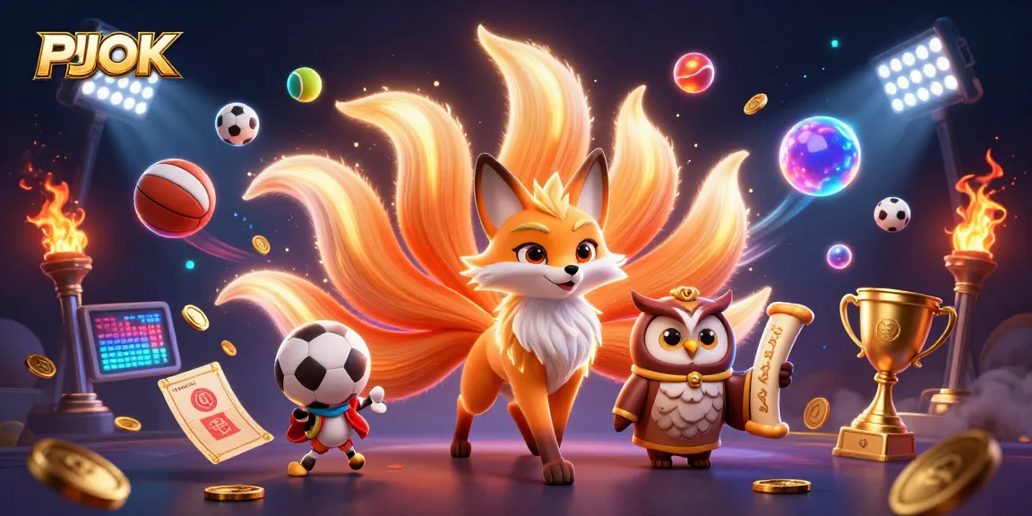 Experience thrilling gameplay at PJOK with vibrant characters, dynamic sports elements, and excitement in every interaction.