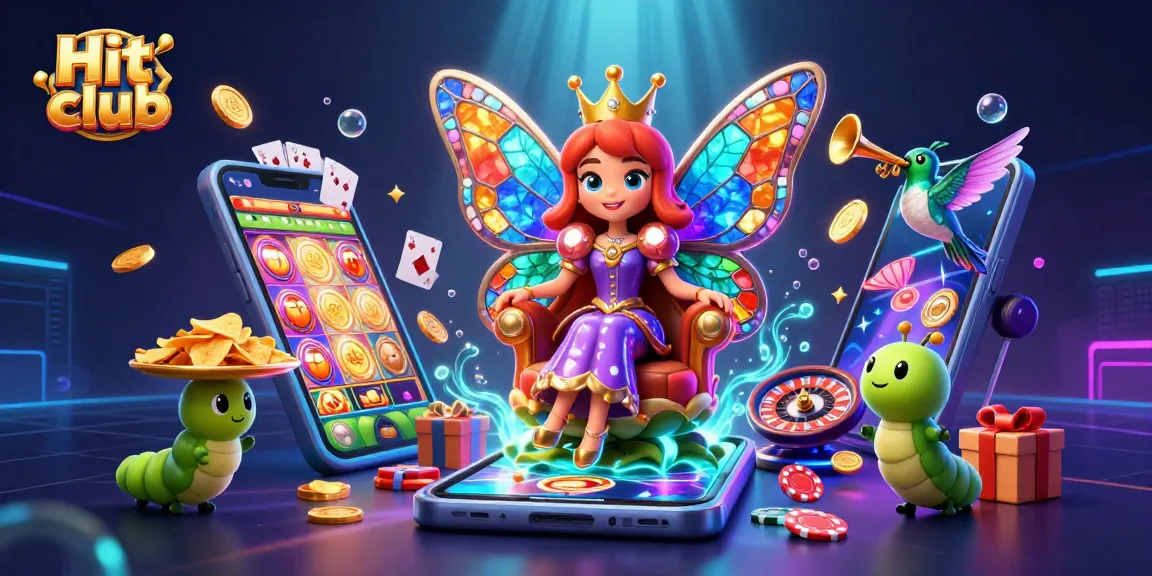 Experience the thrilling Hit club with vibrant graphics and dynamic gameplay showcasing colorful slots.
