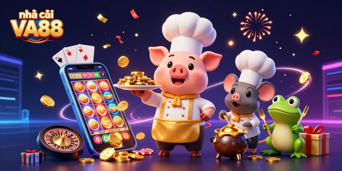 Spin and win at nhà cái VA88 with exciting slots and vibrant casino visuals