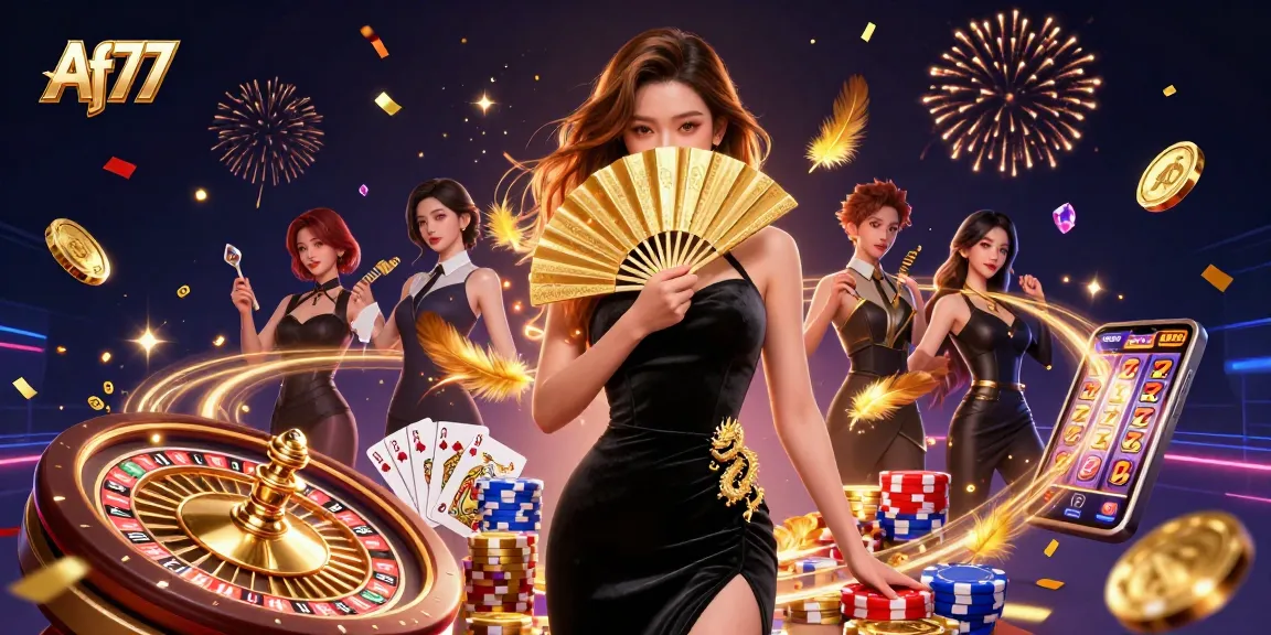 Play exciting games at Af77 for thrilling wins featuring stunning casino visuals.