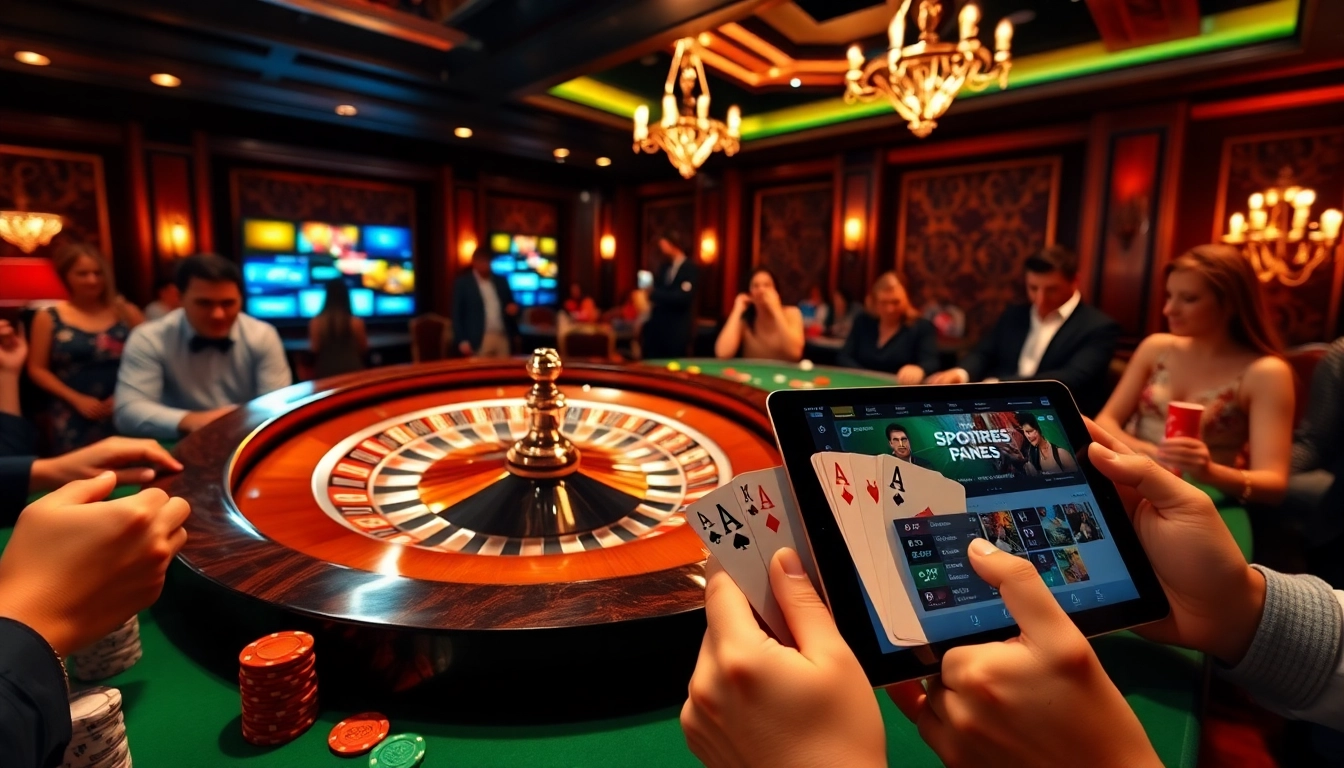 Experience thrilling gameplay at uu88 with vibrant casino tables and engaging poker games.