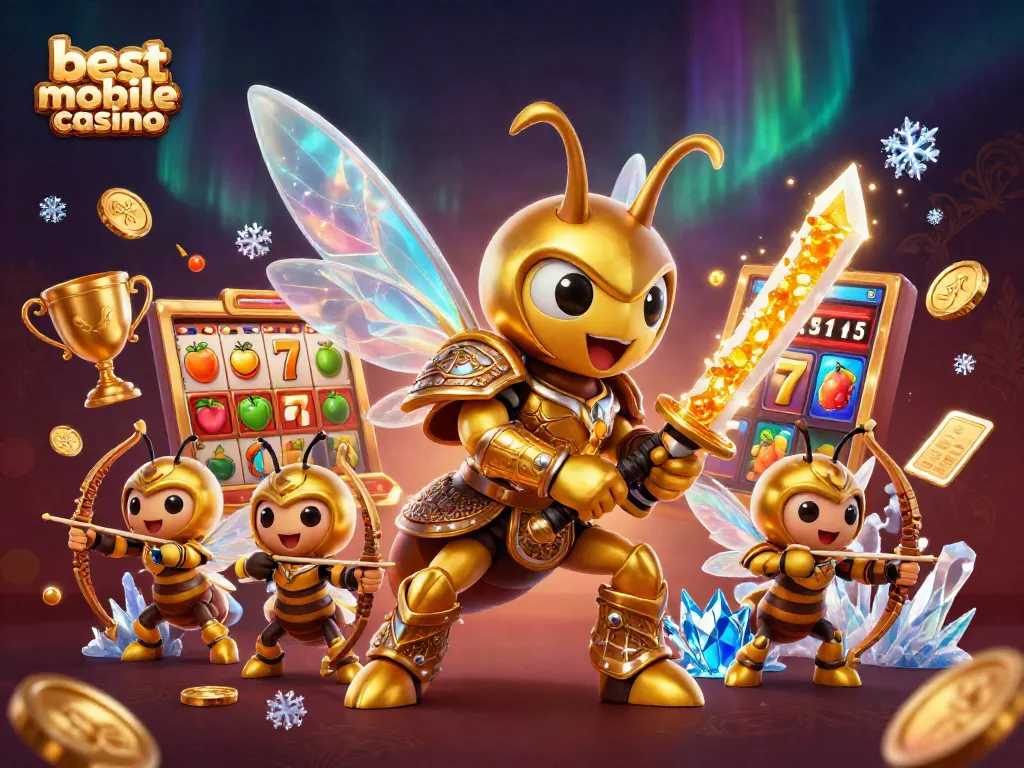 Engage with the best mobile casino experience featuring dynamic slots action, jackpot excitement, and vibrant gaming elements.
