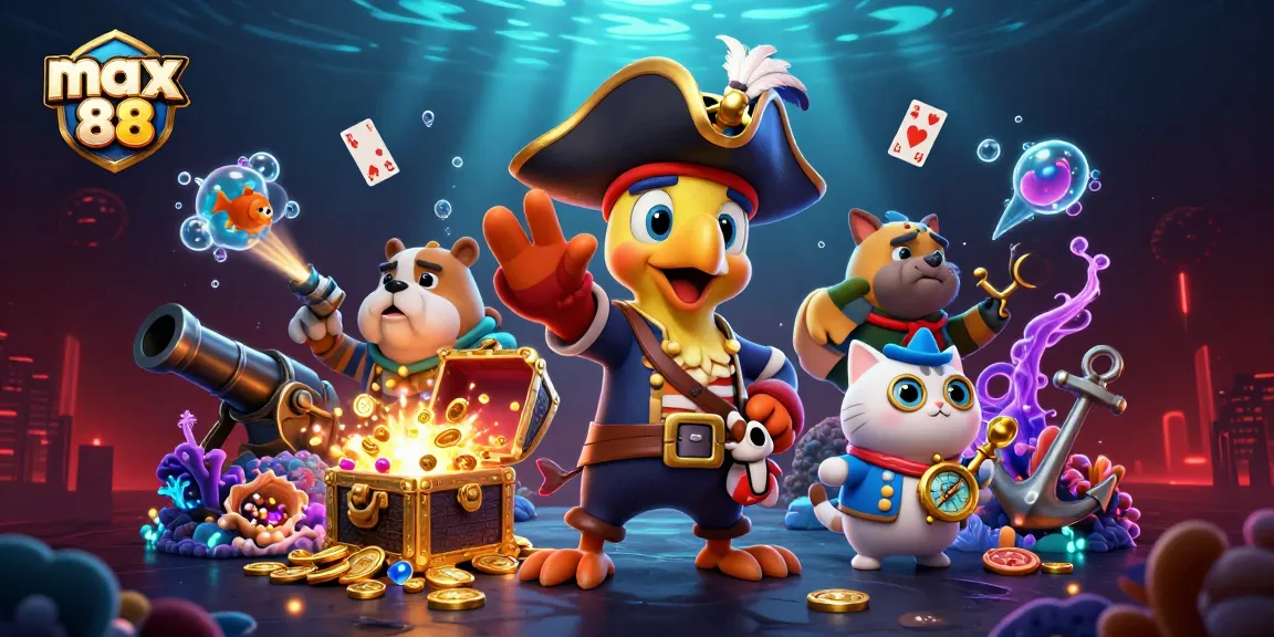 Engage with max 88's thrilling underwater casino adventure featuring explosive treasure and captivating elements.